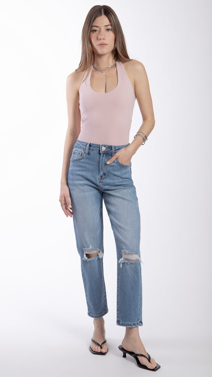 Pantalón Mom Mujer Balam BL7549