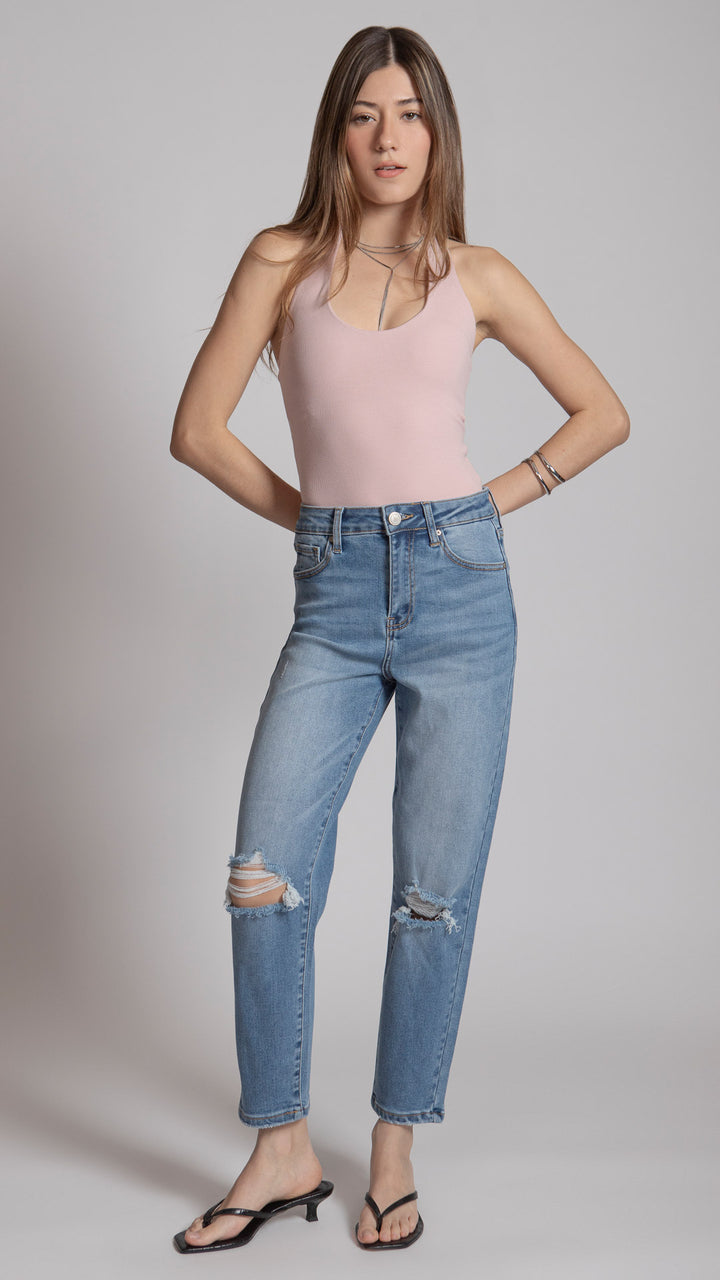 Pantalón Mom Mujer Balam BL7549