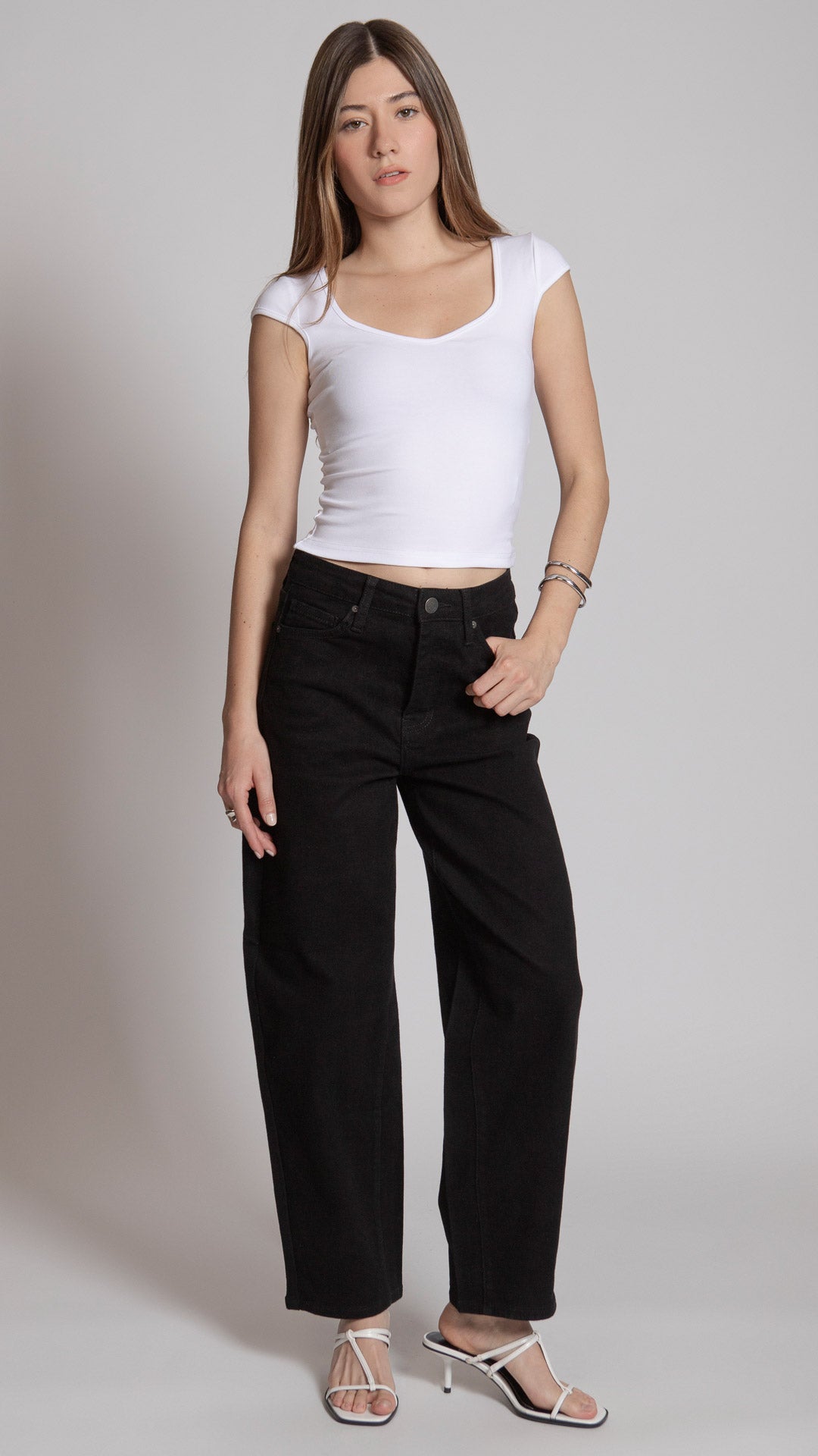 Pantalón Barrel Mujer Balam BL7551