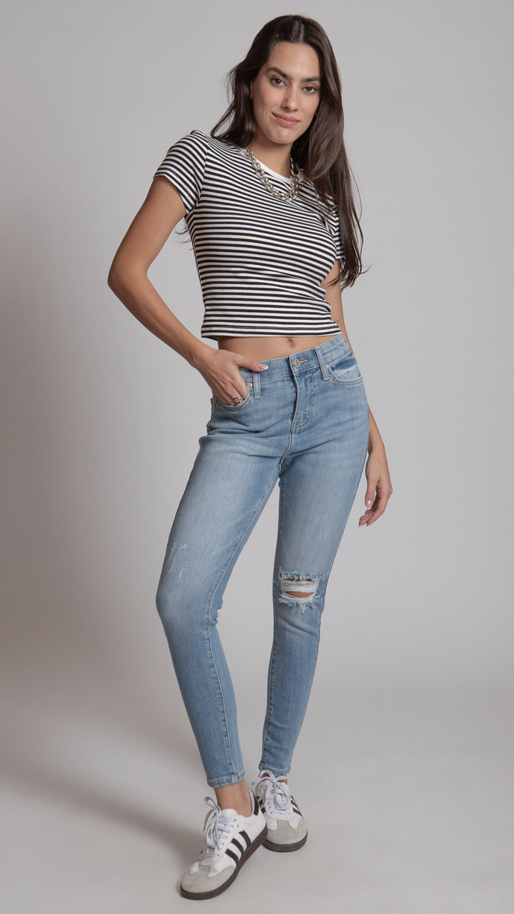Pantalón High Rise Skinny Mujer Balam BL7553