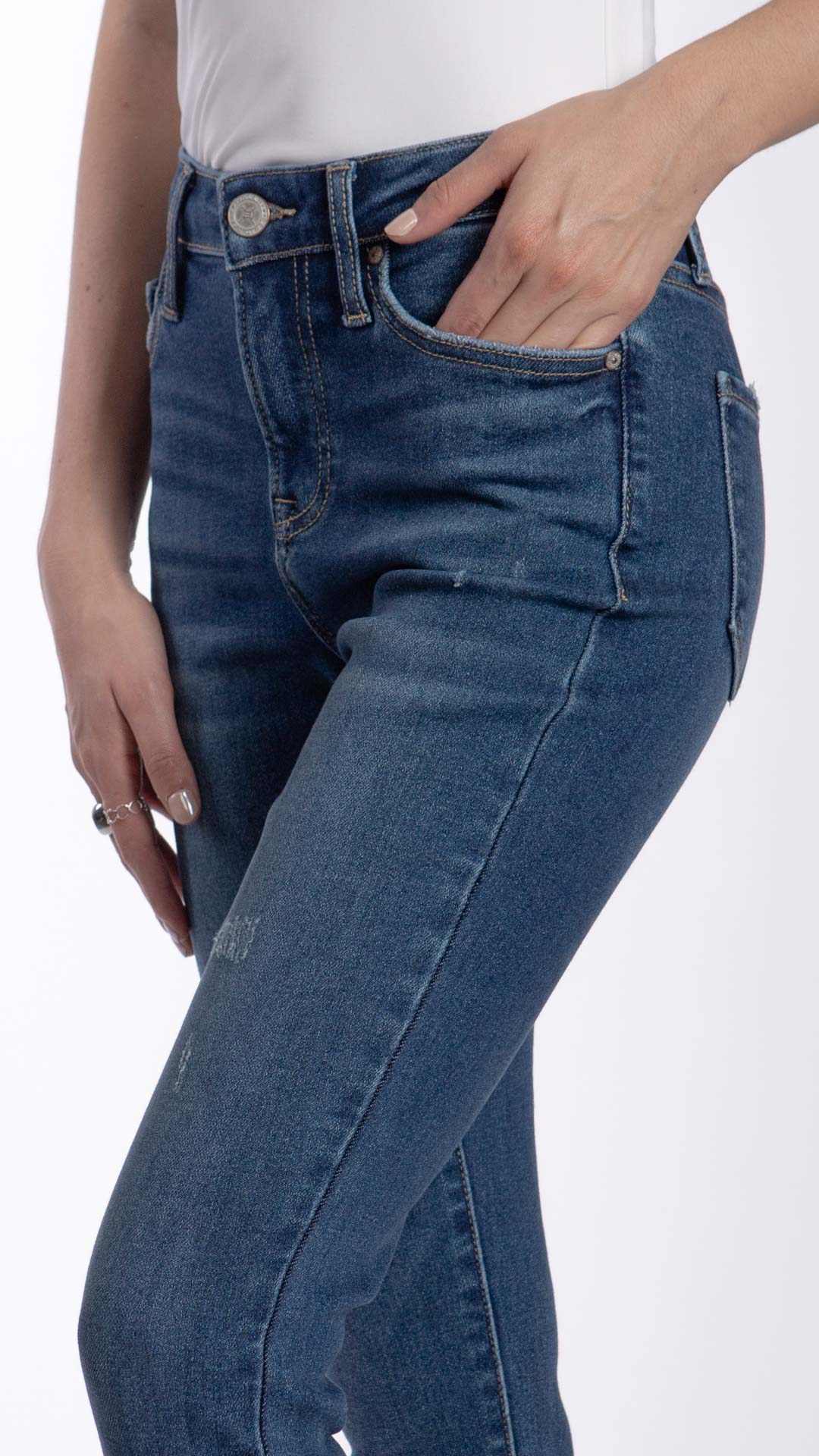 Pantalón High Rise Skinny Mujer Balam BL7555