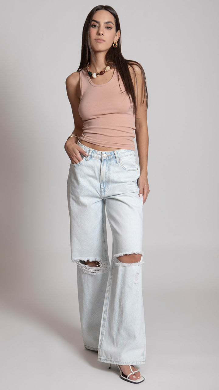 Pantalón Vintage Loose Mujer Balam BL7556