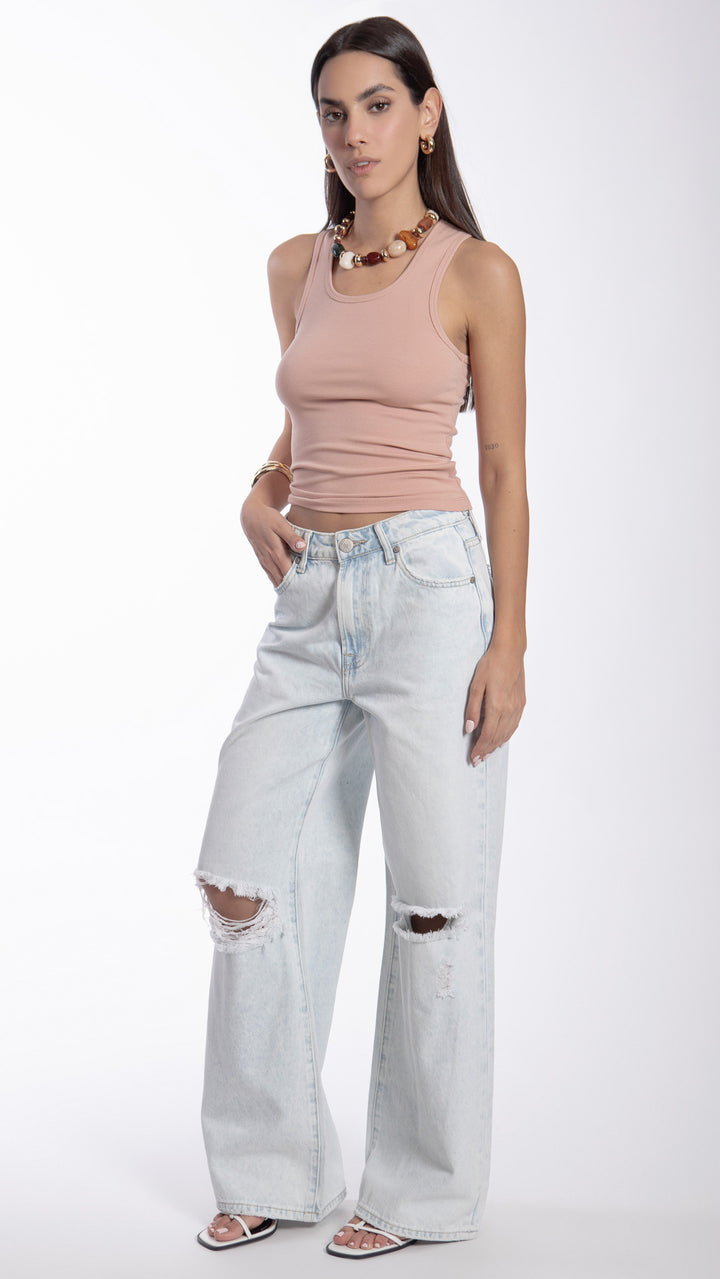 Pantalón Vintage Loose Mujer Balam BL7556