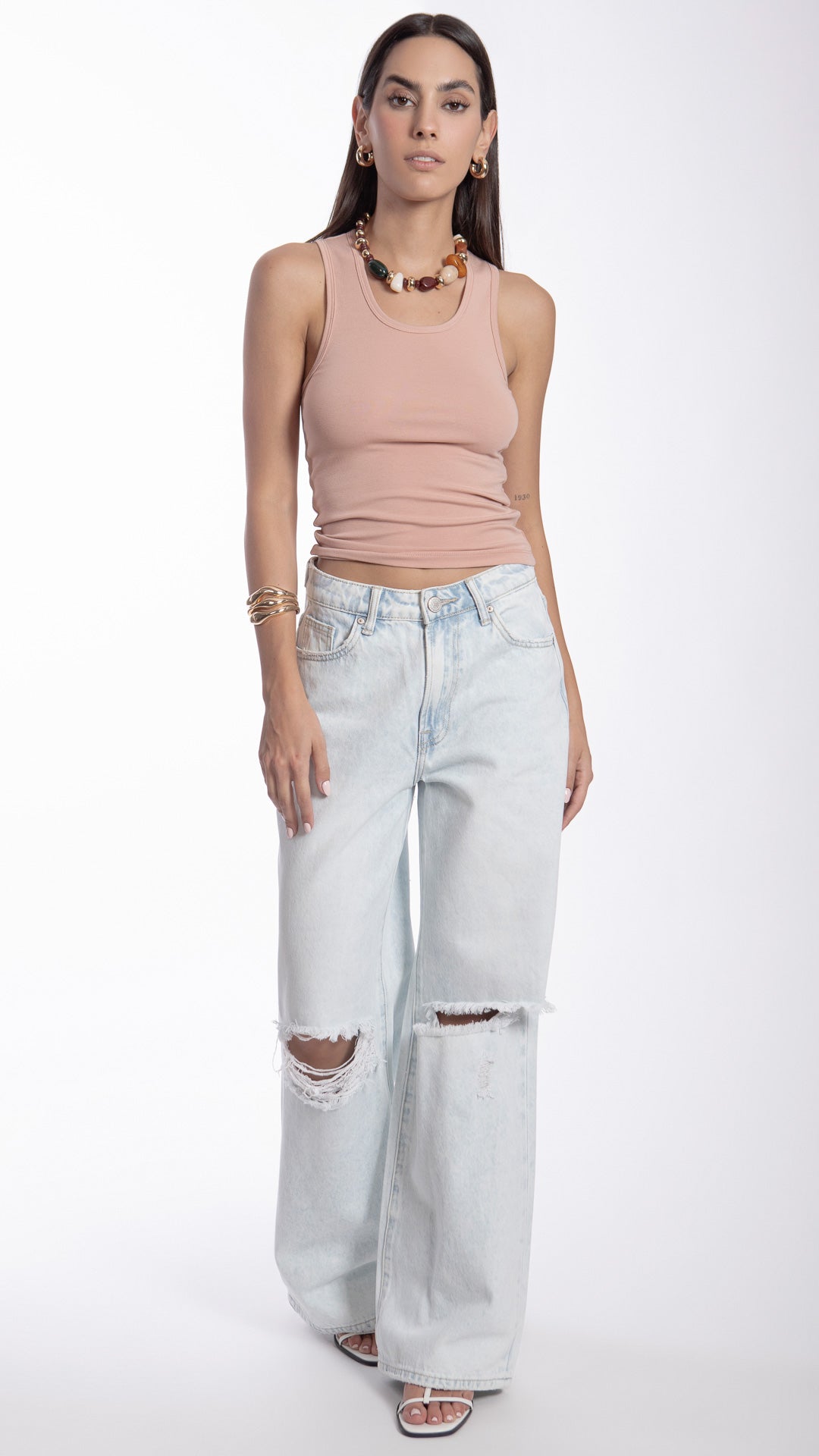 Pantalón Vintage Loose Mujer Balam BL7556