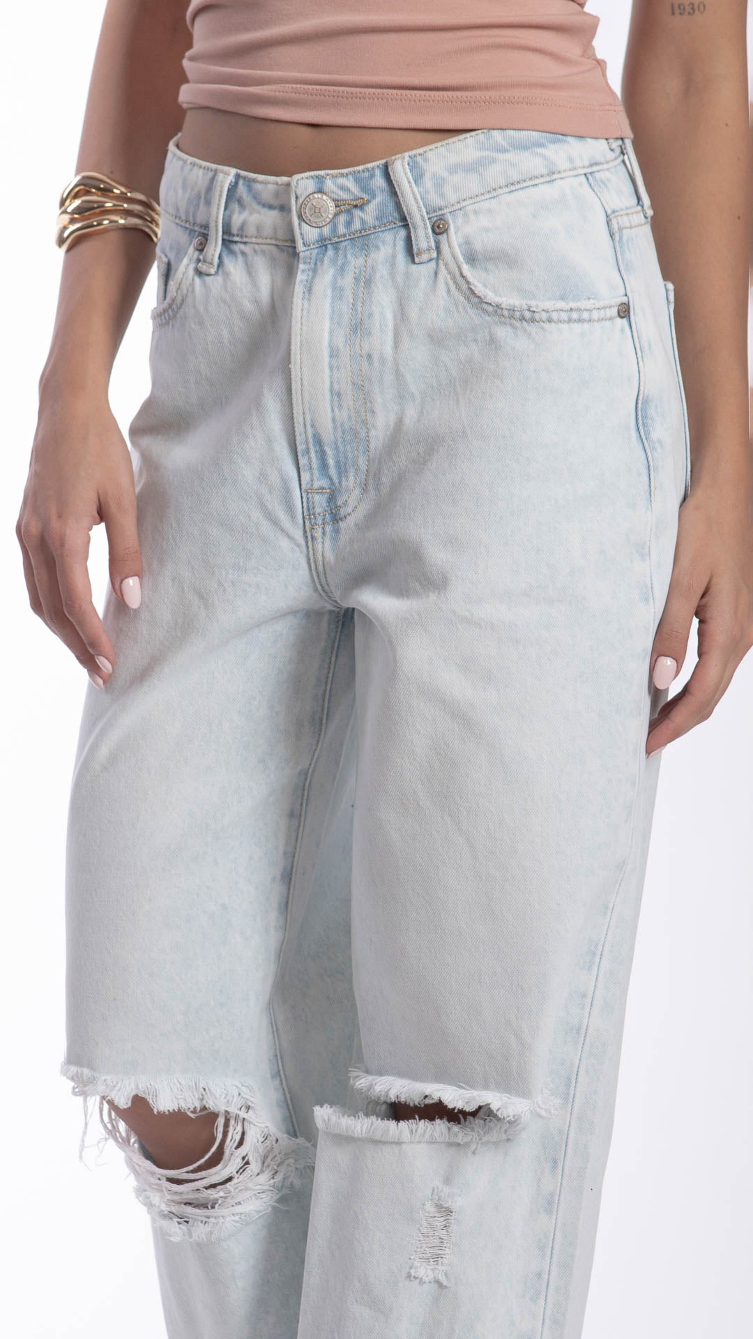 Pantalón Vintage Loose Mujer Balam BL7556