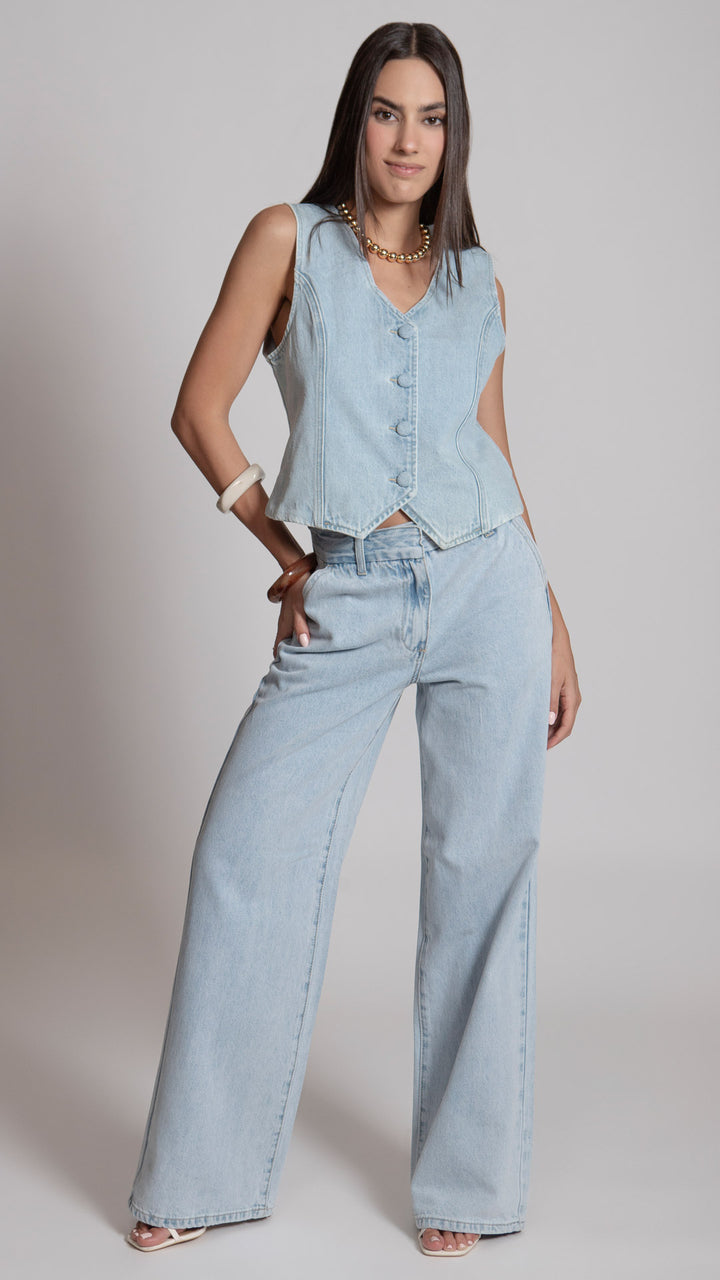 Pantalón Vintage Loose Mujer Balam BL7559