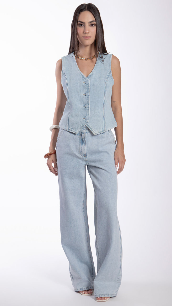 Pantalón Vintage Loose Mujer Balam BL7559