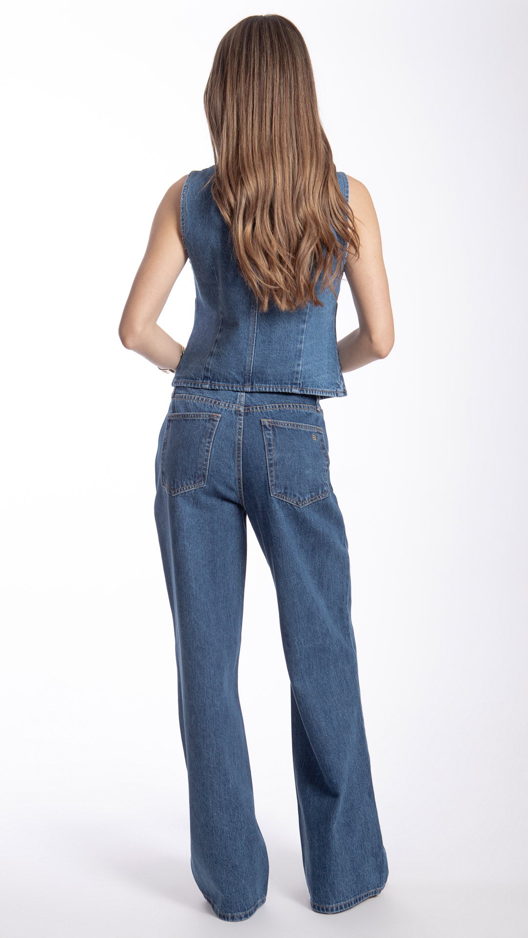 Pantalón Wide Leg Mujer Balam BL7560