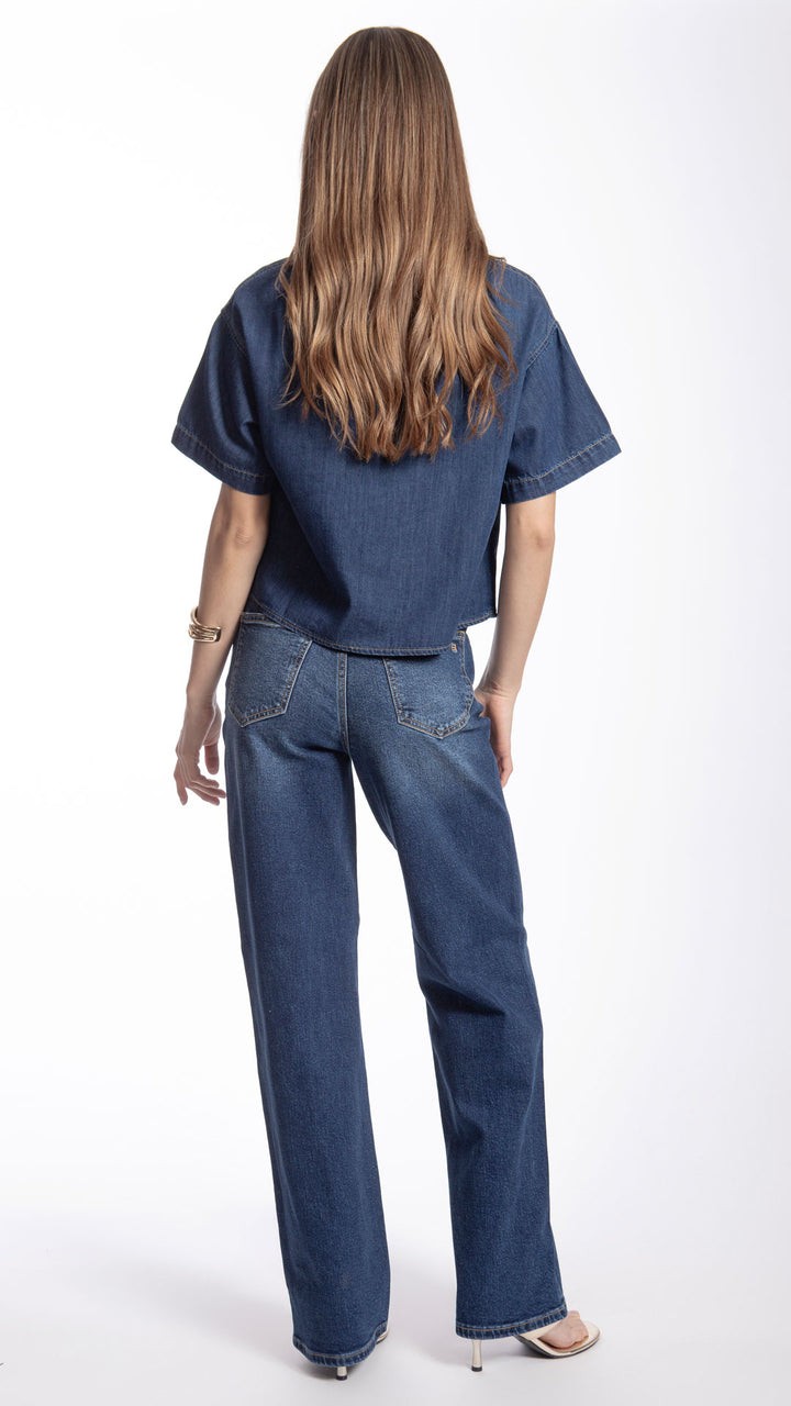 Pantalón Wide Leg Mujer Balam BL7570