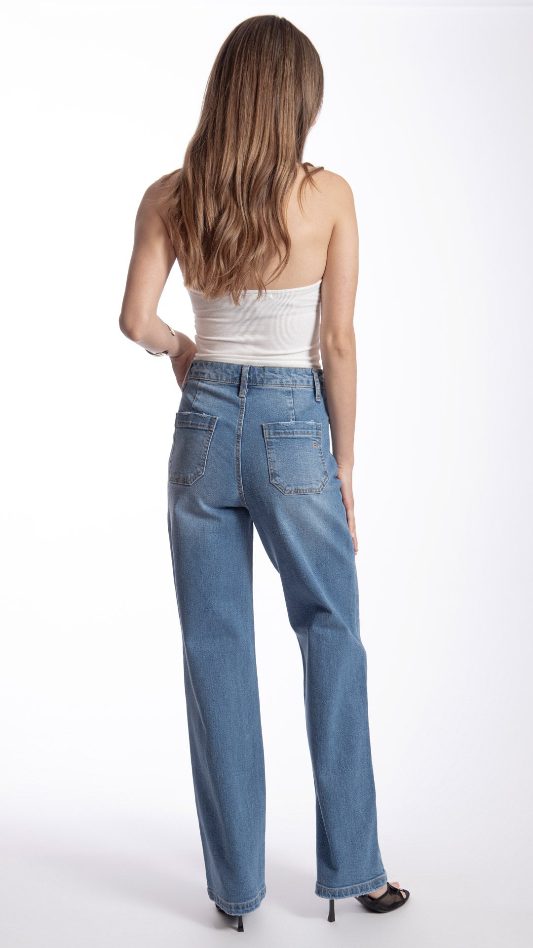 Pantalón Wide Leg Mujer Balam BL7571