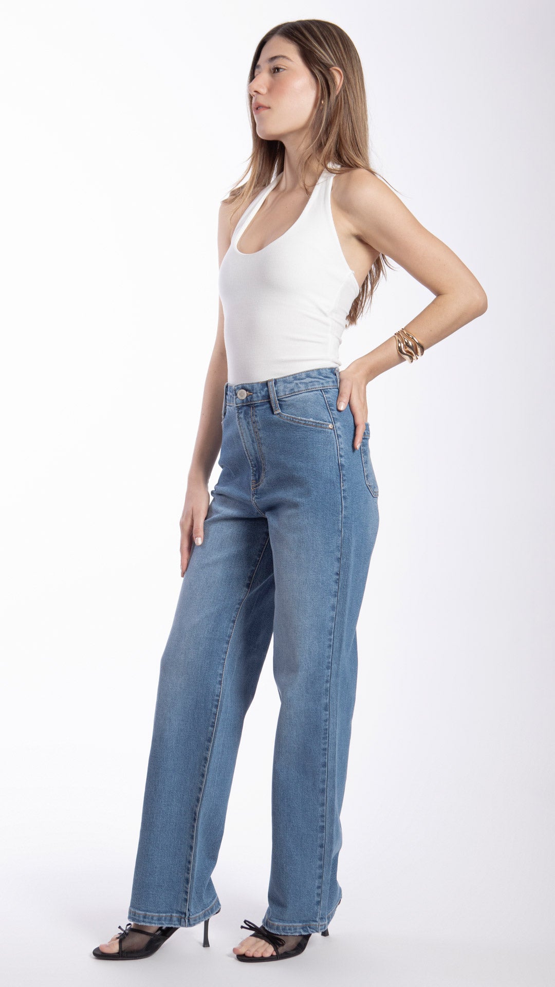 Pantalón Wide Leg Mujer Balam BL7571