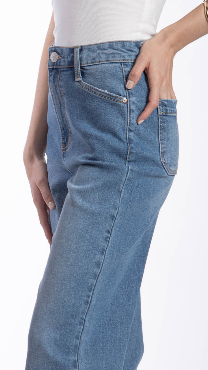 Pantalón Wide Leg Mujer Balam BL7571