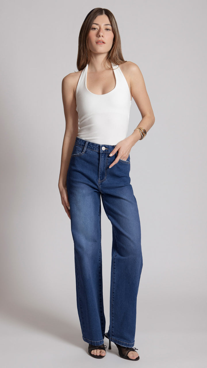 Pantalón Wide Leg Mujer Balam BL7571