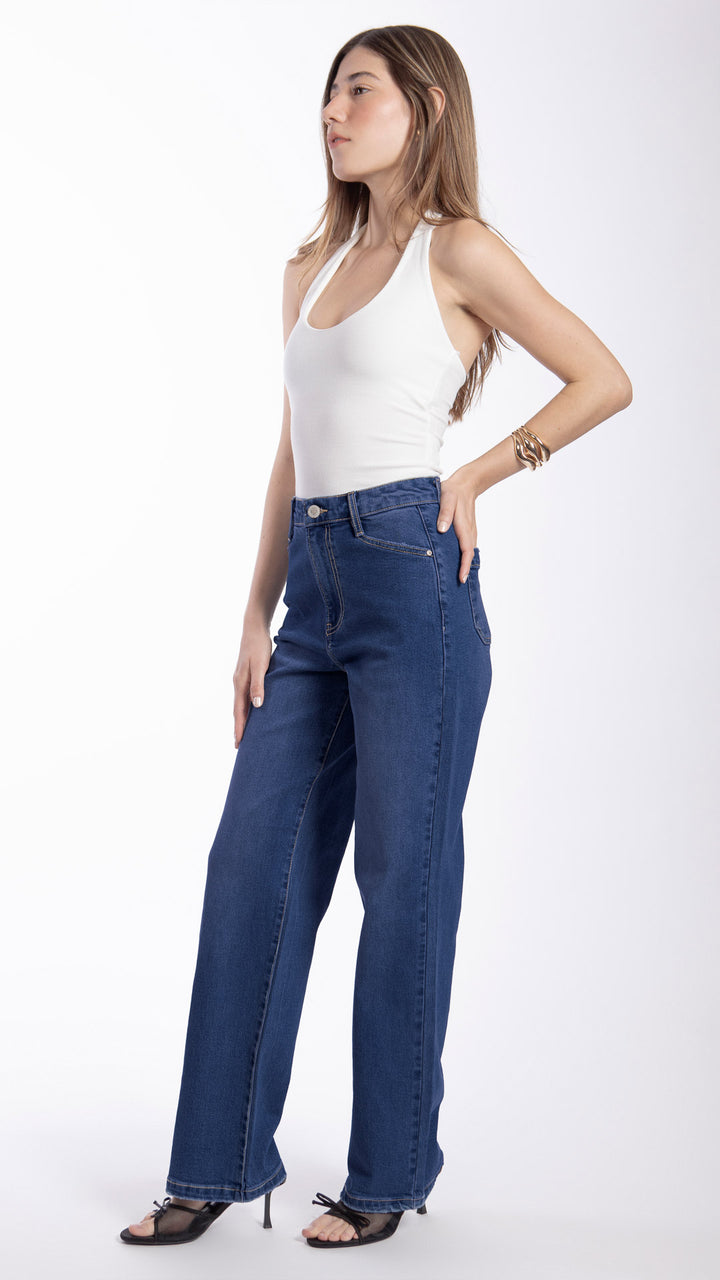 Pantalón Wide Leg Mujer Balam BL7571