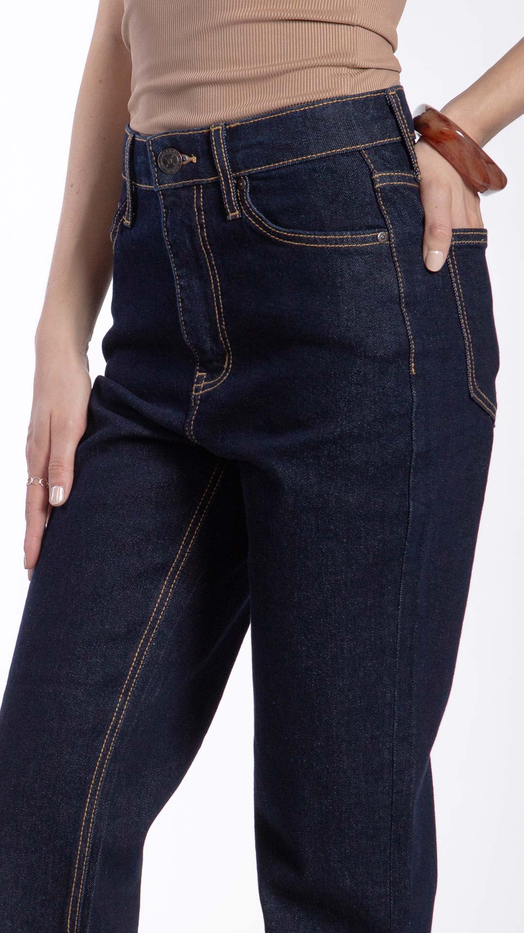 Pantalón Straight Mujer Balam BL7572