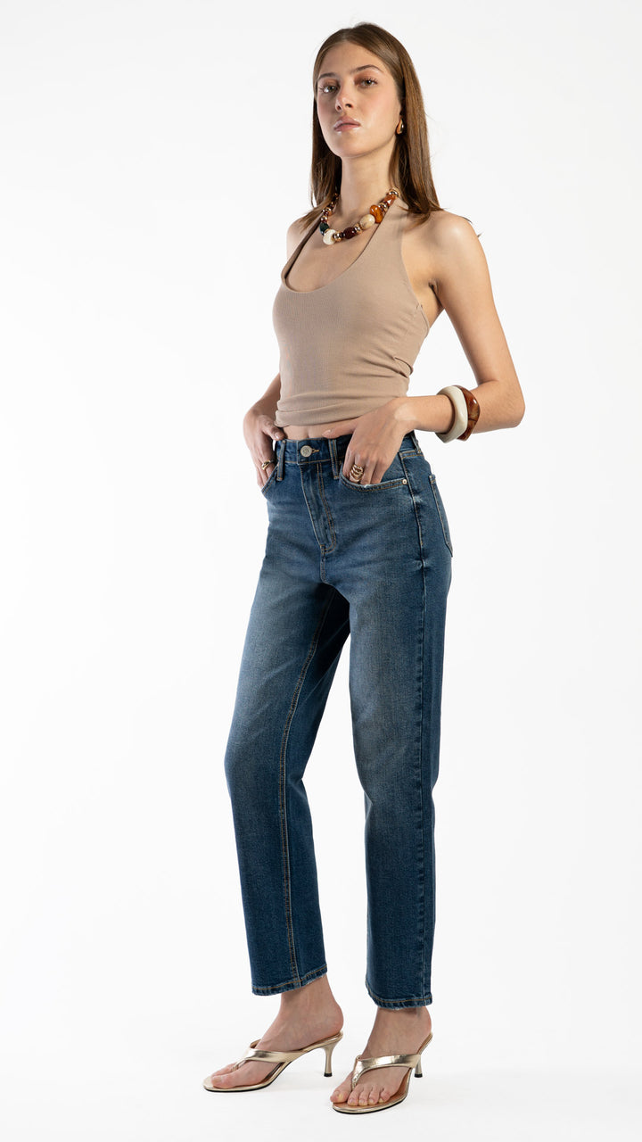 Pantalón Straight Mujer Balam BL7575
