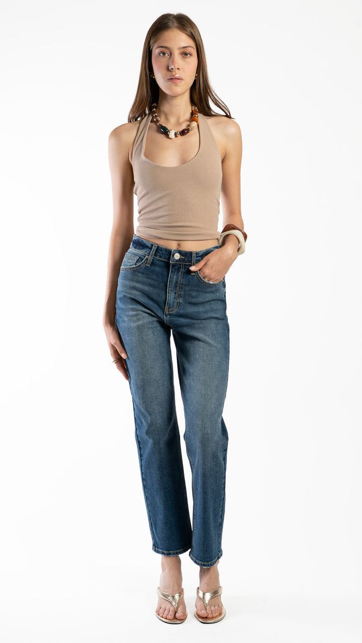 Pantalón Straight Mujer Balam BL7575