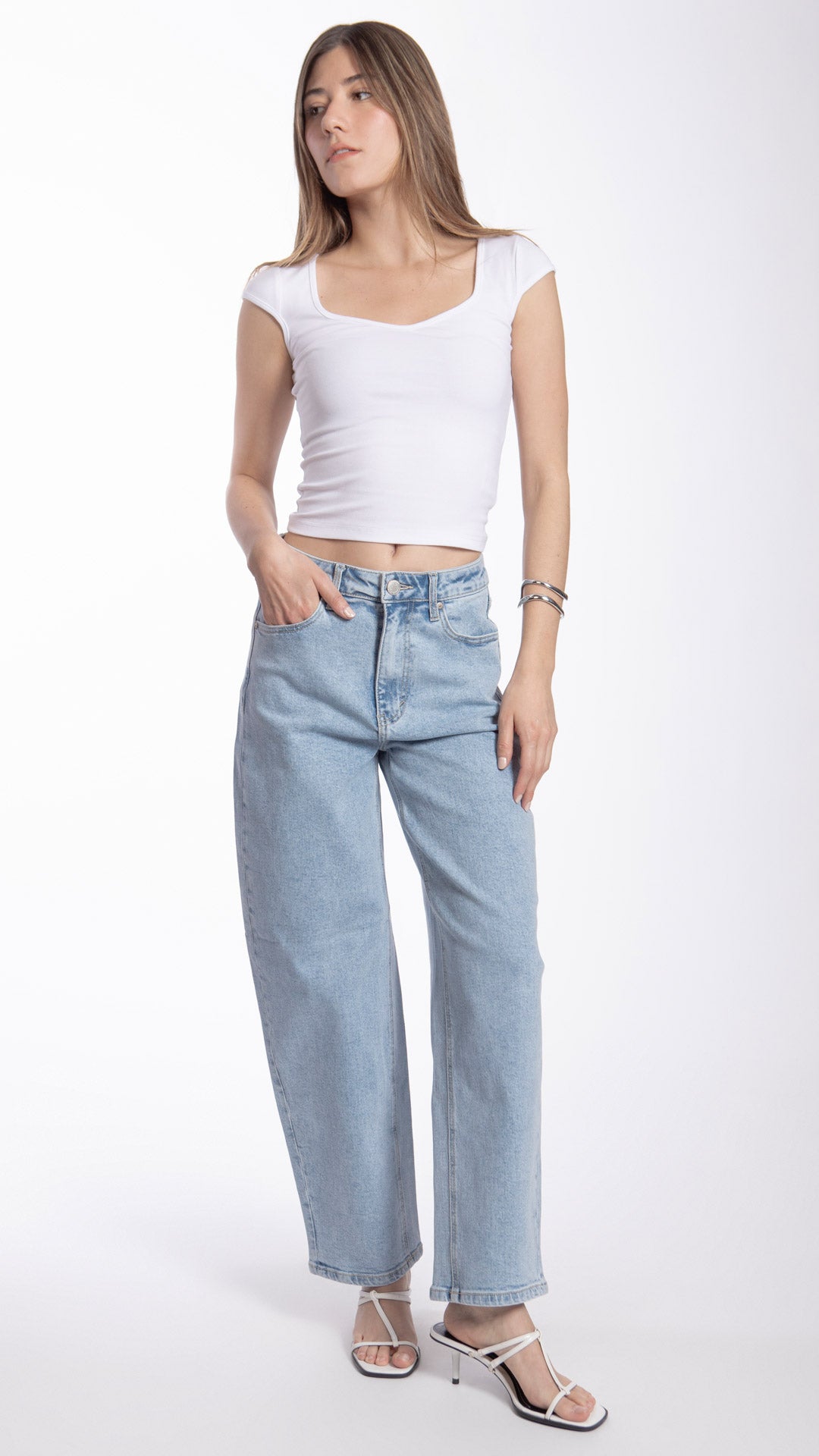 Pantalón Barrel Mujer Balam BL7577
