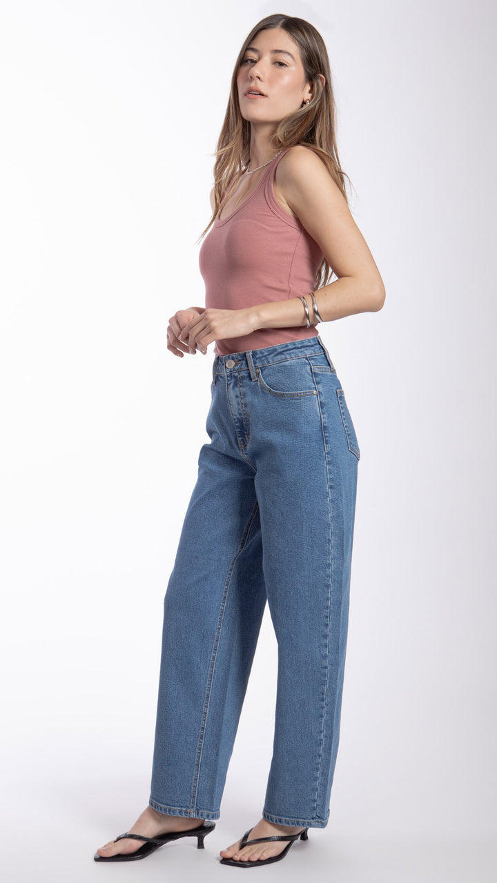 Pantalón Barrel Mujer Balam BL7577