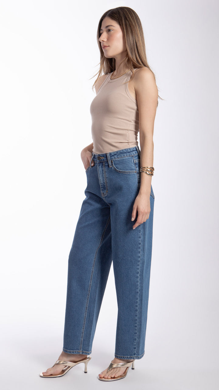 Pantalón Barrel Mujer Balam BL7577