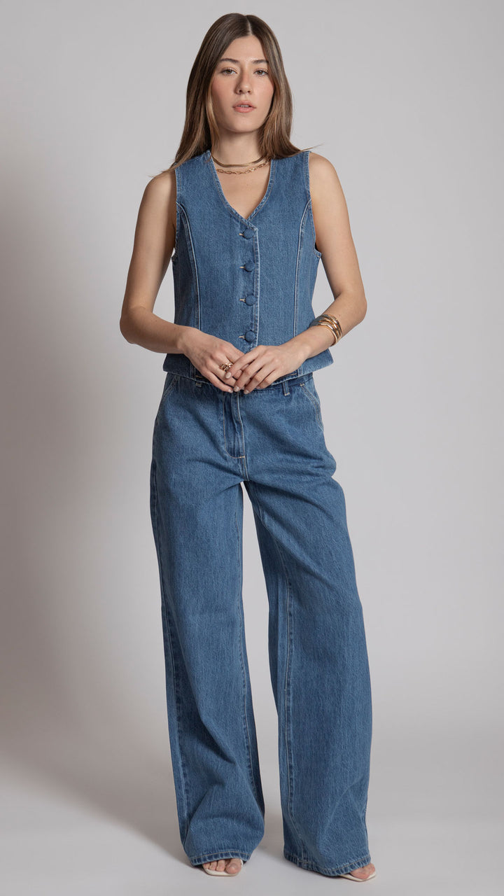 Pantalón Vintage Loose Mujer Balam BL7579