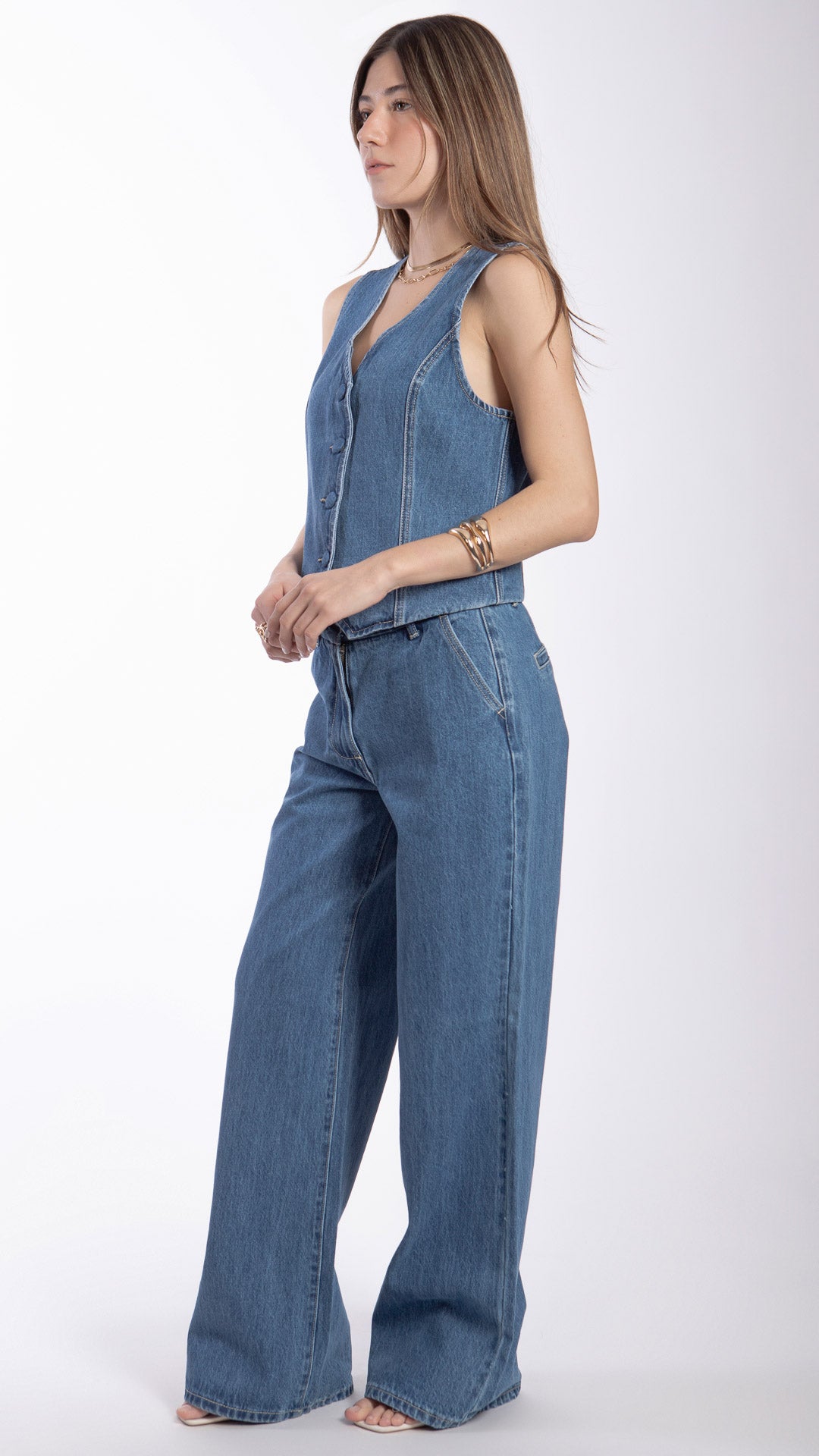 Pantalón Vintage Loose Mujer Balam BL7579