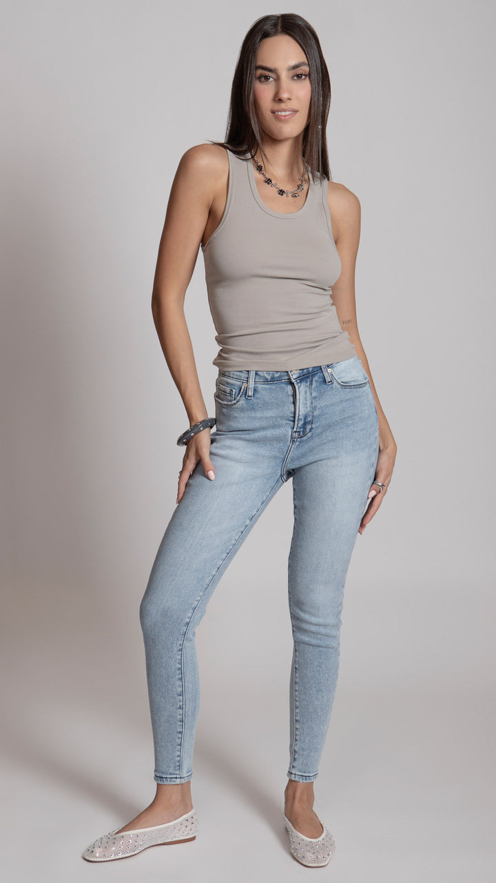 Pantalón High Rise Skinny Mujer Balam BL7583