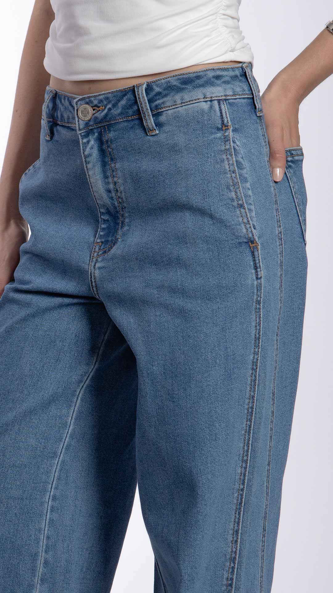 Pantalón Vintage Loose Mujer Balam BL7585