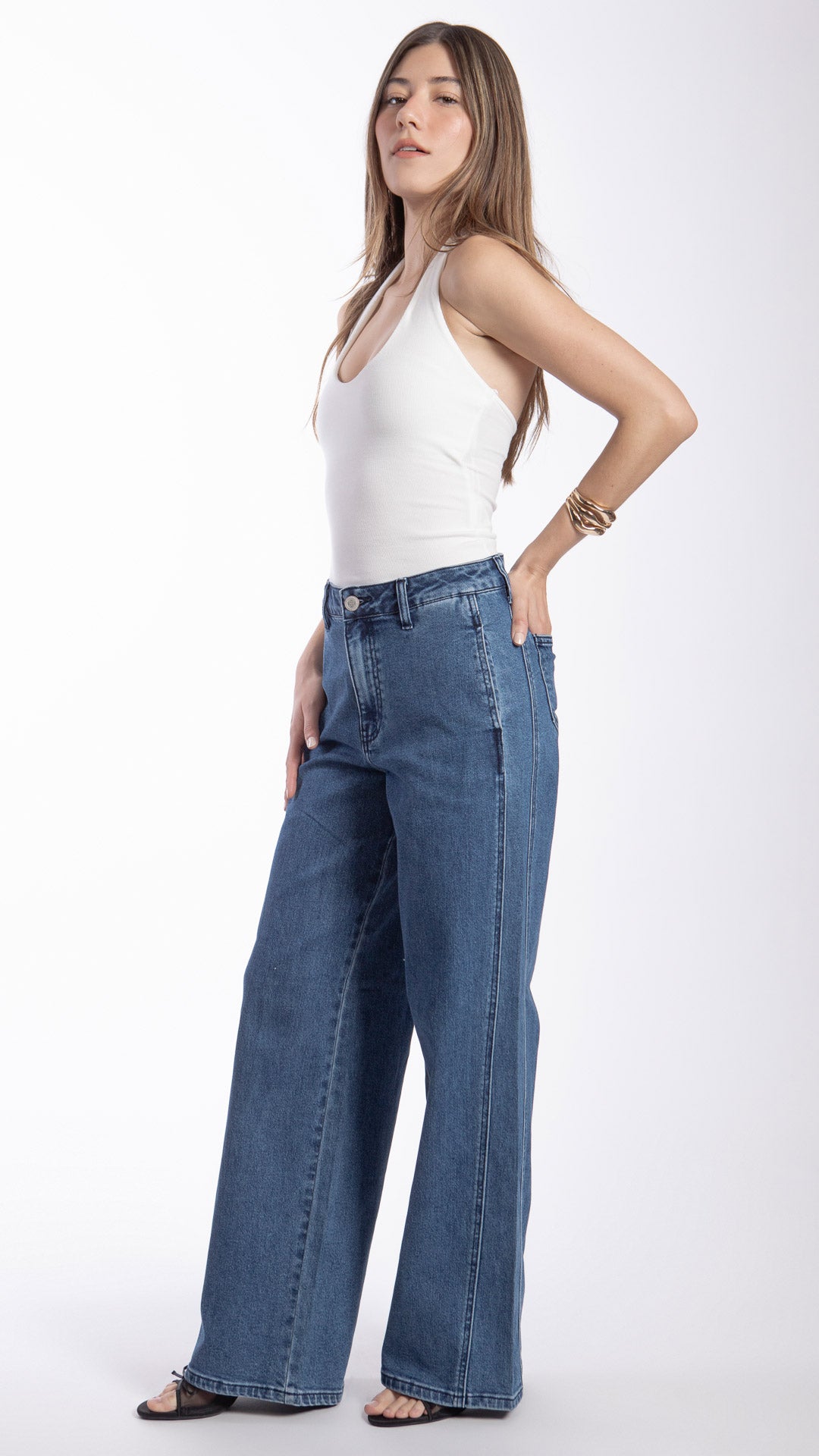 Pantalón Vintage Loose Mujer Balam BL7585