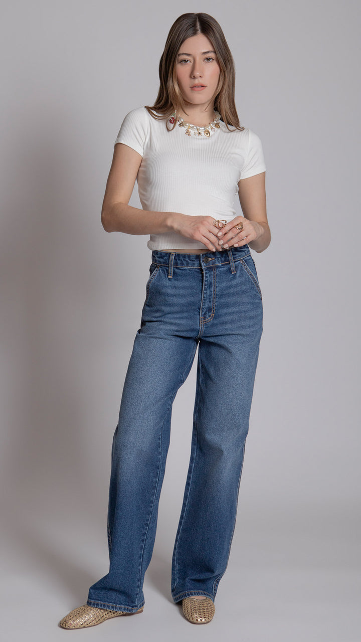 Pantalón Wide Leg Mujer Balam BL7587