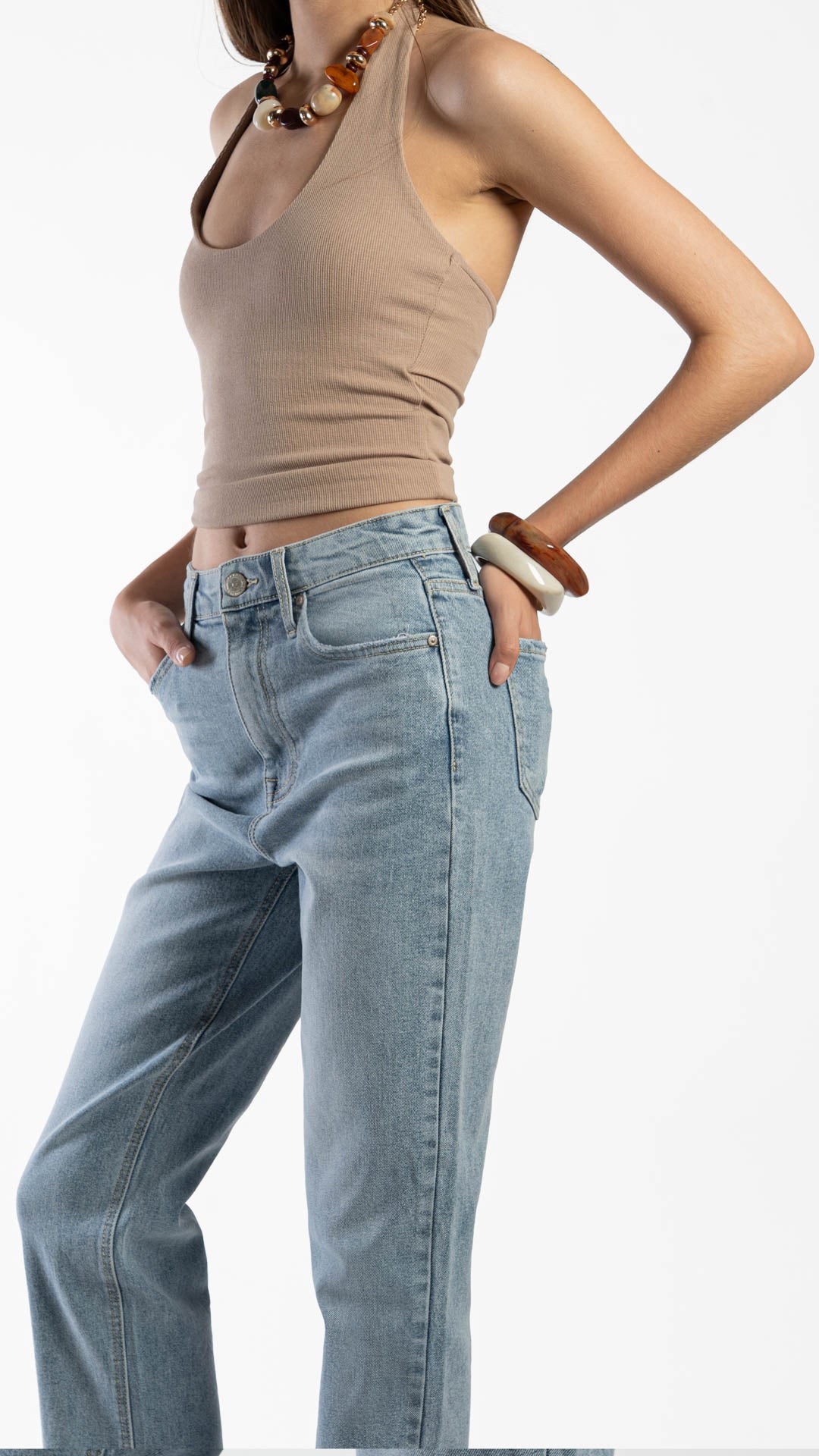 Pantalón Straight Mujer Balam BL7589