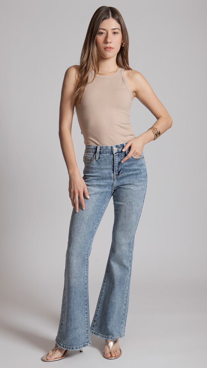 Pantalón Flare Mujer Balam BL7590