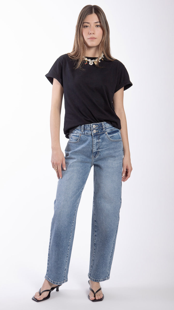 Pantalón Barrel Mujer Balam BL7590