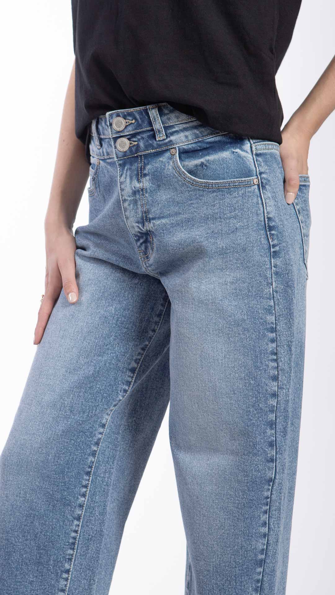 Pantalón Barrel Mujer Balam BL7590