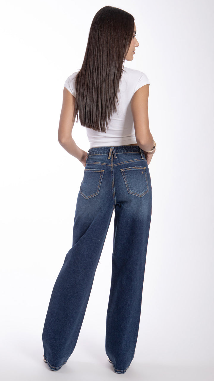 Pantalón Wide Leg Mujer Balam BL7592