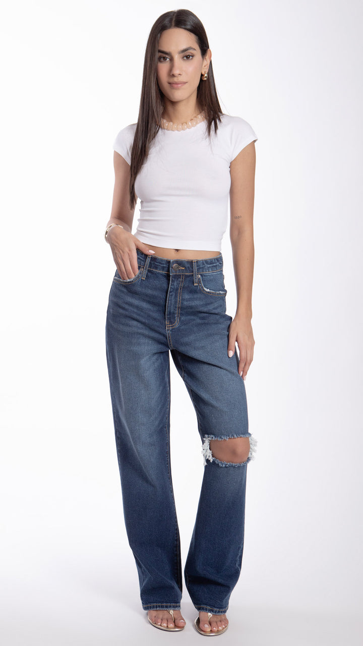 Pantalón Wide Leg Mujer Balam BL7592