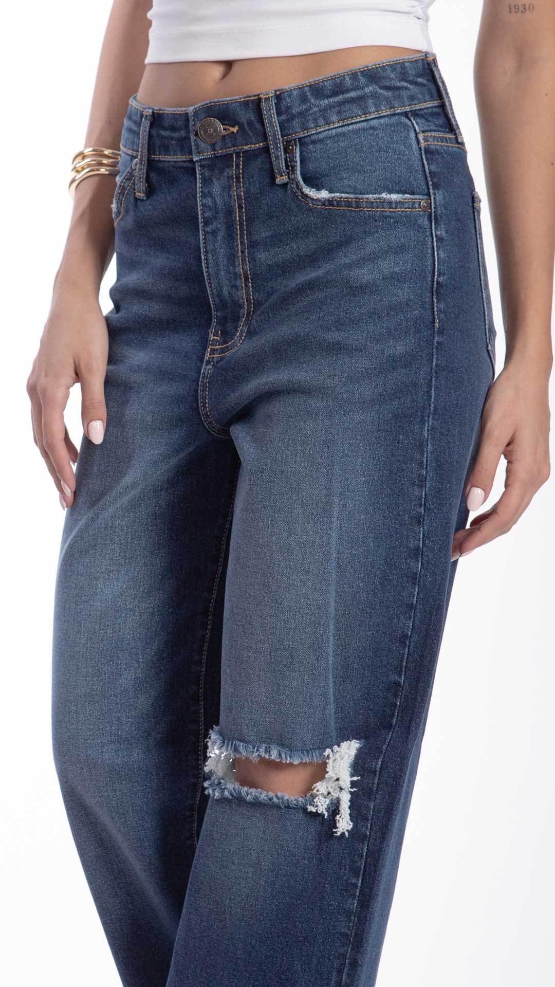 Pantalón Wide Leg Mujer Balam BL7592
