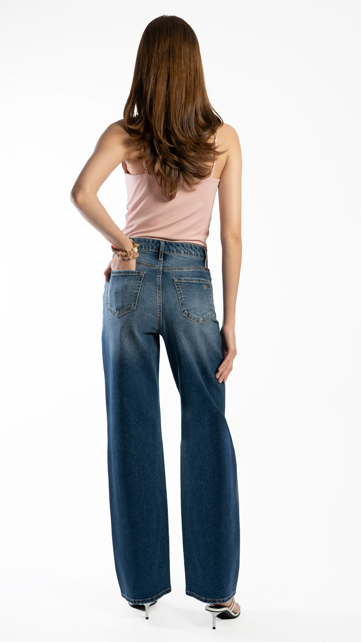 Pantalón Wide Leg Mujer Balam BL7593