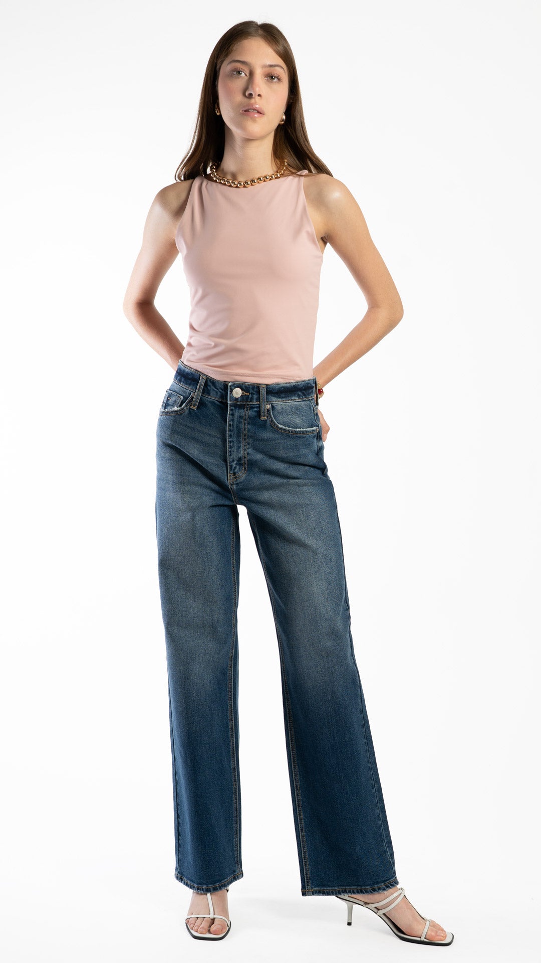 Pantalón Wide Leg Mujer Balam BL7593