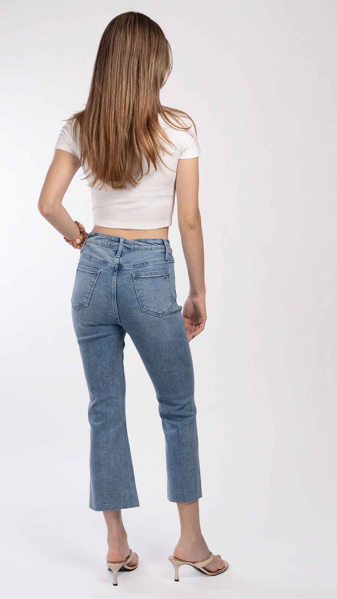 Pantalón Cropped Flare Mujer Balam BL7607