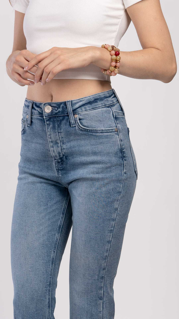 Pantalón Cropped Flare Mujer Balam BL7607