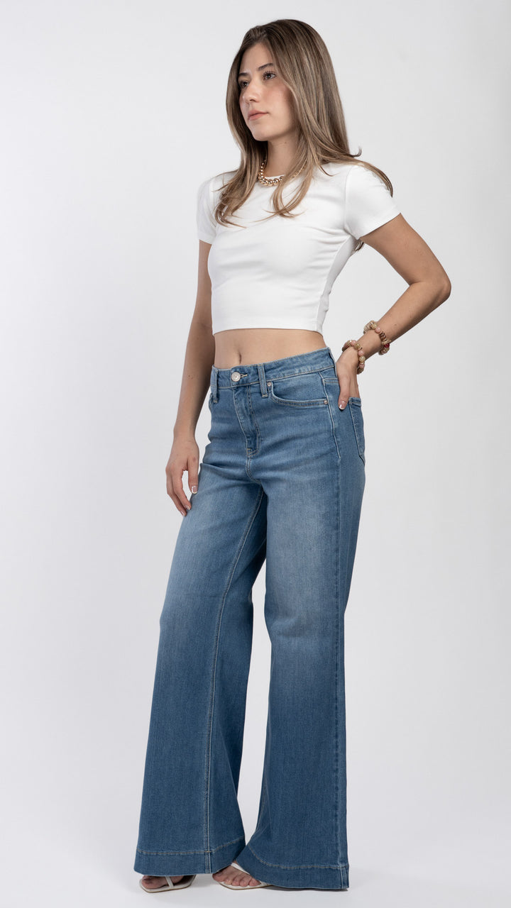 Pantalón Flare Mujer Balam BL7609