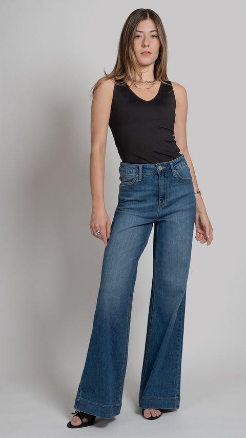 Pantalón Flare Mujer Balam BL7609