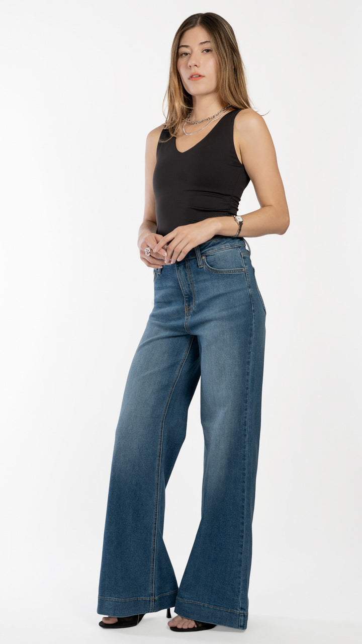Pantalón Flare Mujer Balam BL7609