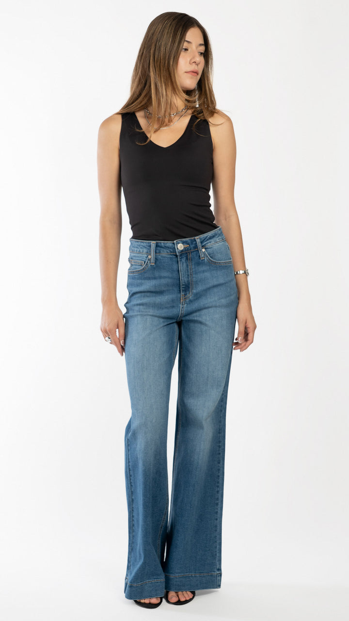 Pantalón Flare Mujer Balam BL7609