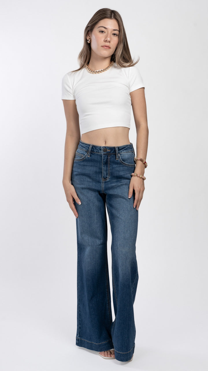 Pantalón Flare Mujer Balam BL7609