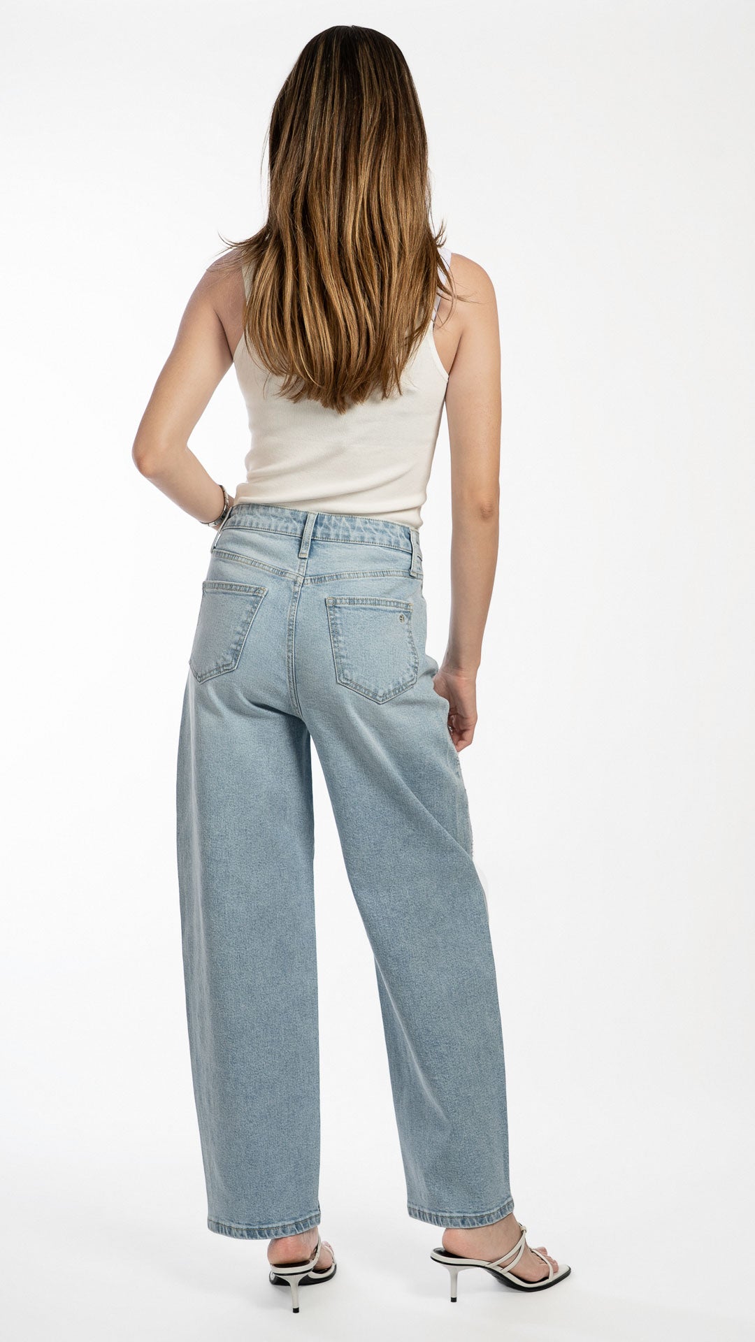 Pantalón Barrel Mujer Balam BL7611