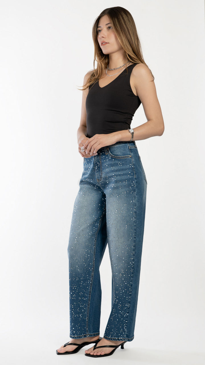 Pantalón Barrel Mujer Balam BL7611