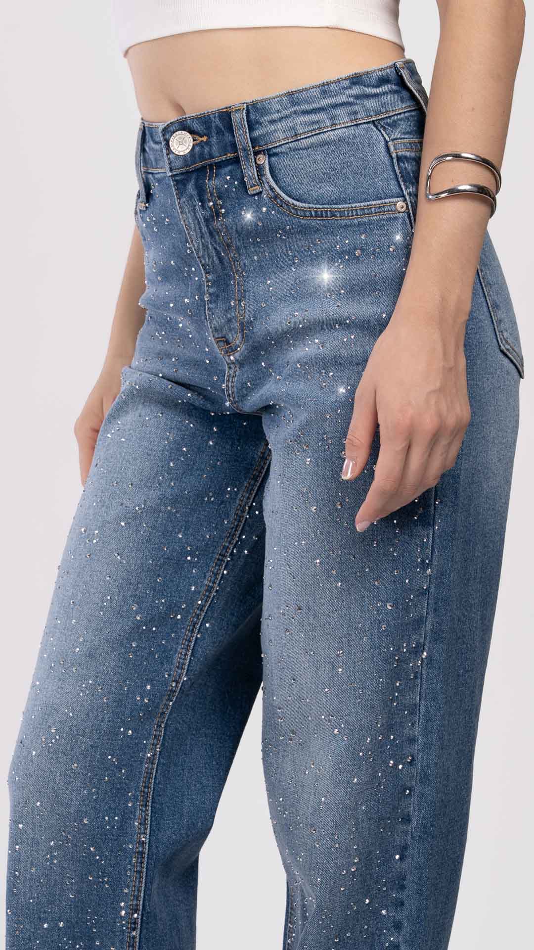 Pantalón Wide Leg Mujer Balam BL7612