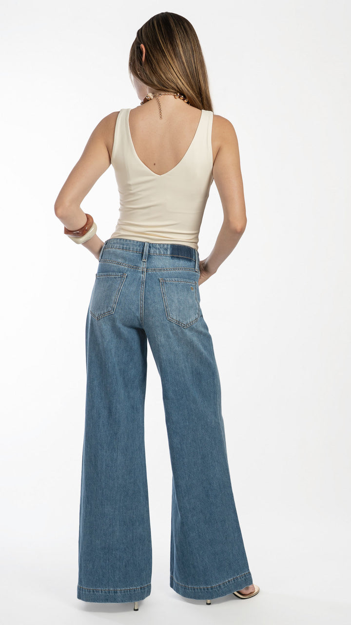 Pantalón Flare Mujer Balam BL7614